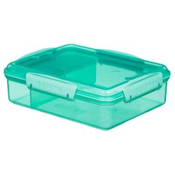Sistema - Snack Attack Duo 975 ml - Teal