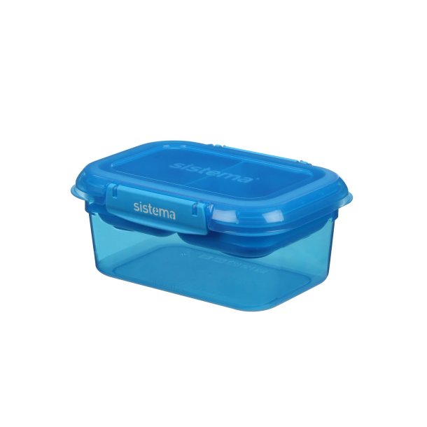 Sistema - Rectangle Stax To Go 1 L - Blue