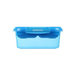 Sistema - Rectangle Stax To Go 1 L - Blue