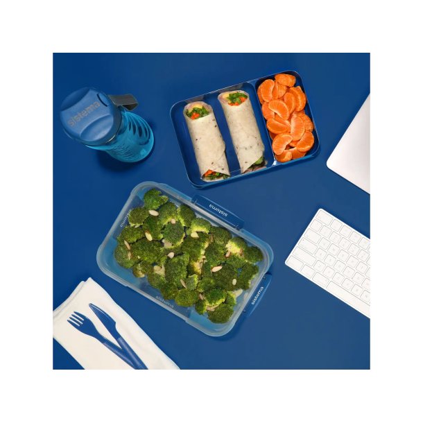 Sistema - Rectangle Stax To Go 2,2 L - Ocean Blue