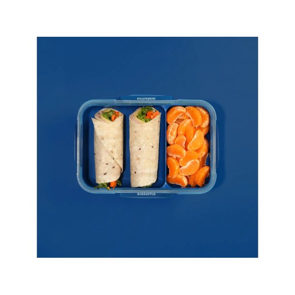 Sistema - Rectangle Stax To Go 2,2 L - Ocean Blue