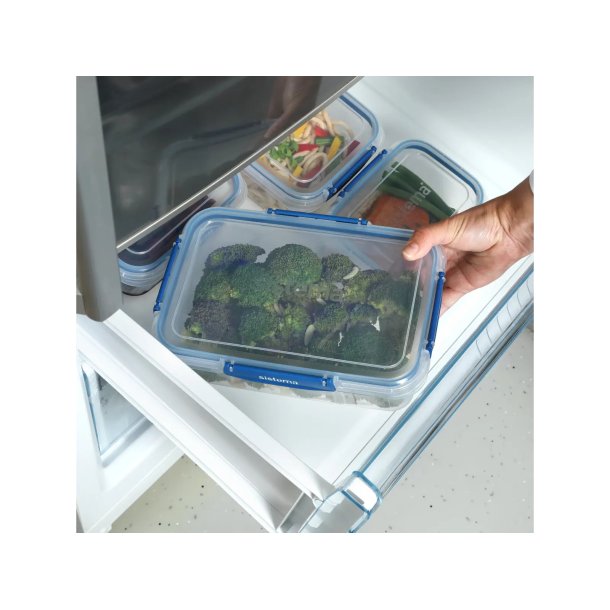 Sistema - Rectangle Stax To Go 2,2 L - Ocean Blue