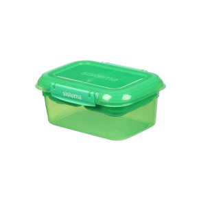 Sistema - Rectangle Stax To Go 1 L - Green