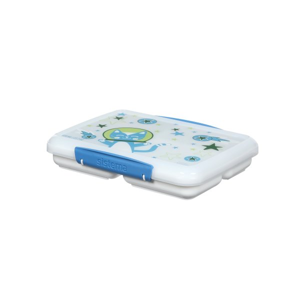 Sistema - Multi Split Lunch - 820ml - Space Kitty � White
