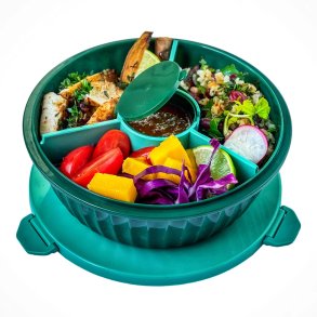 Yumbox Poke Bowl - Grn - 4 Rum