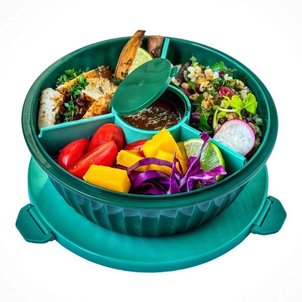 Yumbox Poke Bowl - Grn - 4 Rum