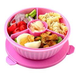 Yumbox Poke Bowl - Guava Pink - 4 Rum
