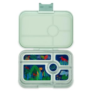 Yumbox Tapas Bento Madkasse - 5 rum - Pistaciegr�n Jungle 