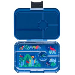 Yumbox Tapas Bento Madkasse - 5 rum - M�rkebl� Jungle  