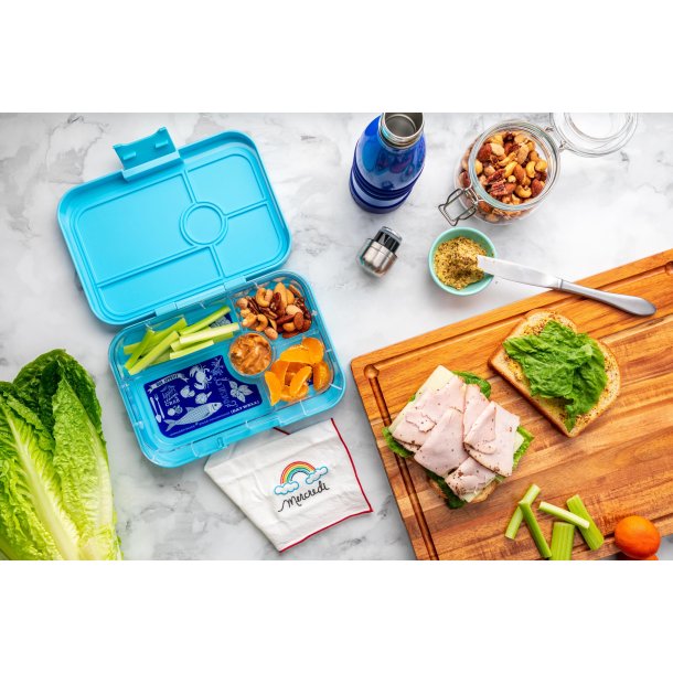 Yumbox Tapas Bento Madkasse - 5 rum - Antibes Bl�  Bon Appetit-bakke