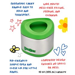Yumbox Cubi - Termo madkasse - Gr�n 