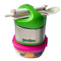 Yumbox Cubi - Termo madkasse - Gr�n 