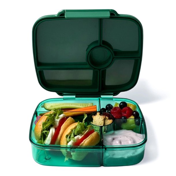 Yumbox Go - Letsv�gt &amp; L�kagesikker Madkasse - Lima Gr�n 