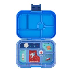 Yumbox Original madkasse 6-sektioner - Surf Bl� - Raket 