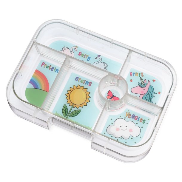 Yumbox Original Madkasse 6-sektioner - Miami Aqua - Enhjrning 