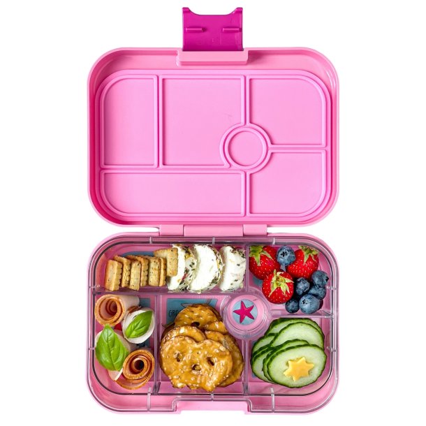 Yumbox Original Madkasse 6-sektioner - Power pink - Enhjrning 