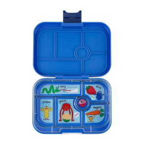 Yumbox Original bento madkasse 6-sektioner - Surf Bl� - Gr�ntsager