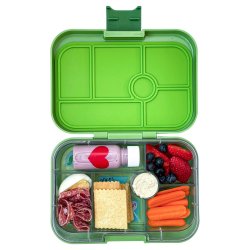 Yumbox Original bento madkasse 6-sektioner - Matcha grn - Grntsager