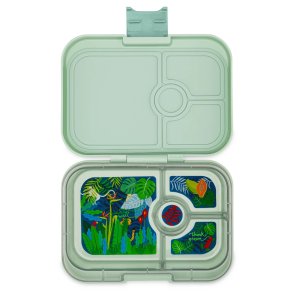 Yumbox Panino madkasse 4-sektioner - Salvie Jungle