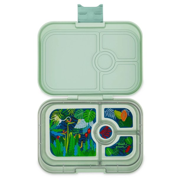 Yumbox Panino madkasse 4-sektioner - Salvie Jungle