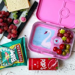 Yumbox Panino madkasse 4-sektioner - Power pink - Svane 