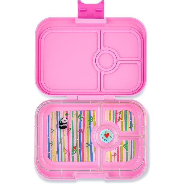 Yumbox Panino madkasse 4-sektioner - Lyserd - Panda
