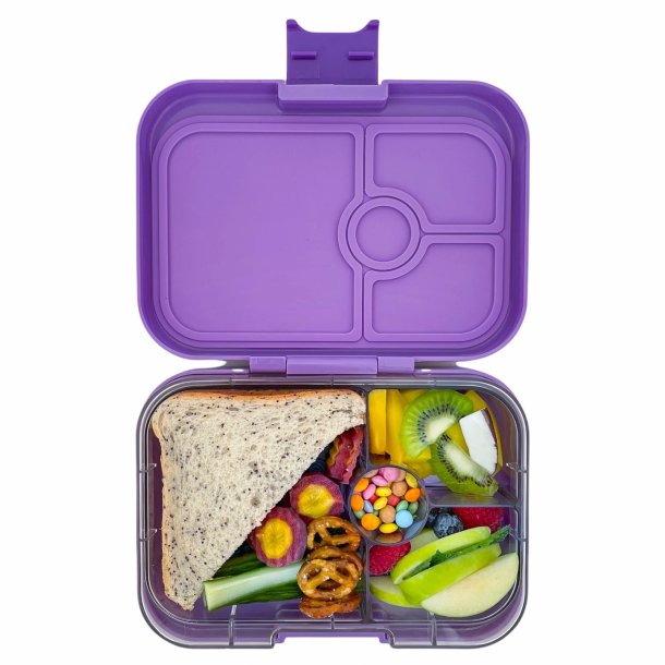 Yumbox Panino madkasse 4-sektioner - Lavendel Lilla - Enhjrning 