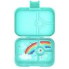Yumbox Panino madkasse 4-sektioner - Miama Aqua - Regnbue 