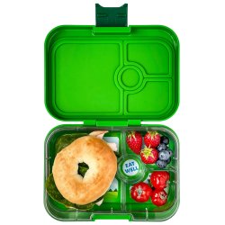 Yumbox Panino madkasse 4-sektioner - Jurassic Green - Dinosaur