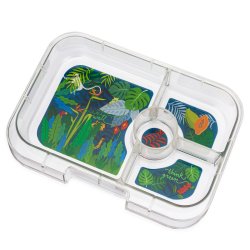 Yumbox Panino madkasse 4-sektioner - Salvie Jungle