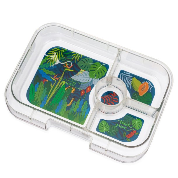 Yumbox Panino madkasse 4-sektioner - Salvie Jungle