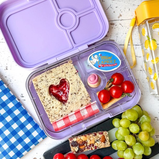 Yumbox Panino madkasse 4-sektioner - Ami Purple Friendship