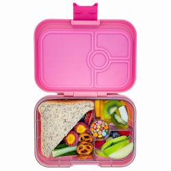 Yumbox Panino madkasse 4-sektioner - Lyserd - Panda