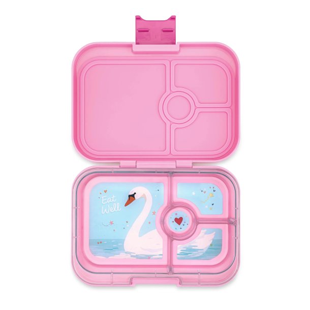 Yumbox Panino madkasse 4-sektioner - Power pink - Svane 
