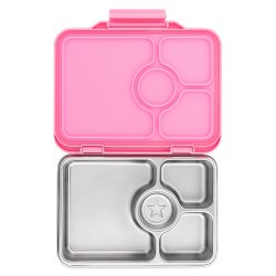 Yumbox Prt - 4 Rum - Rustfrit stl - Versailles Pink