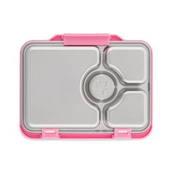 Yumbox Prt - 4 Rum - Rustfrit stl - Versailles Pink