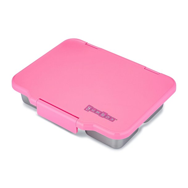 Yumbox Prt - 4 Rum - Rustfrit stl - Versailles Pink