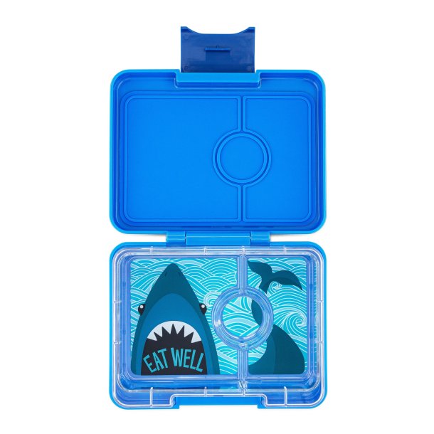 Yumbox Snack - 3 rum - Surf bl� - Haj 