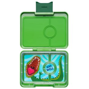 Yumbox Snack - 3 rum grn/dinosaur 