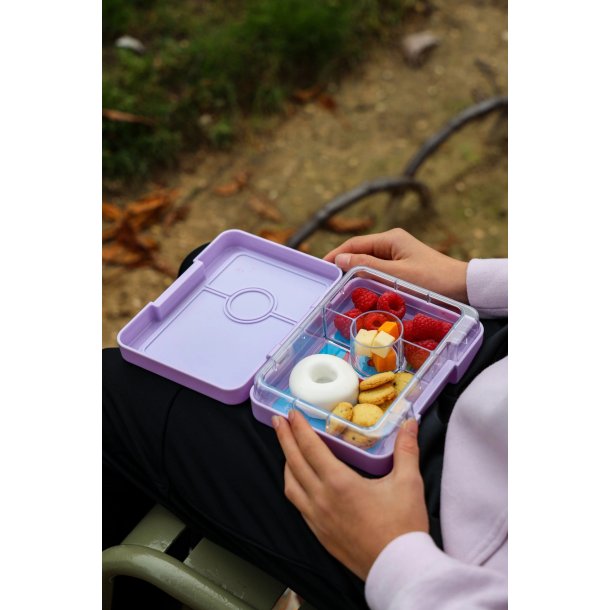 Yumbox Snack - 3 rum - Lavendel Lilla - Magisk Enhj�rning