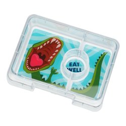 Yumbox Snack - 3 rum grn/dinosaur 