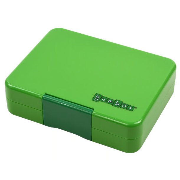 Yumbox Snack - 3 Rum - Lime Green Rocket