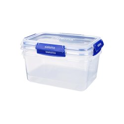 Sistema - Rectangle Klip It Plus 2 Pack - 3.35L