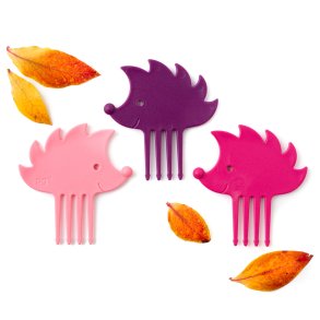 Pieksi und Griffel - Madgaffel - Pindsvin 3 stk - Pink 
