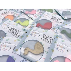 Pieksi und Griffel - Madgaffel - 1 stk - Dinosaur - V�lg farve 