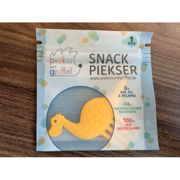 Pieksi und Griffel - Madgaffel - 1 stk - Dinosaur - V�lg farve 