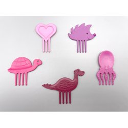 Pieksi und Griffel - Madgaffel - Pretty in pink  5 pak.