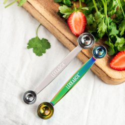 LEKKABOX - Kuglesk�rer - Rustfri st�l - Rainbow 