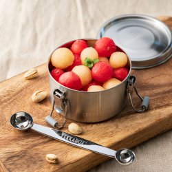 LEKKABOX - Kuglesk�rer - Rustfri st�l 