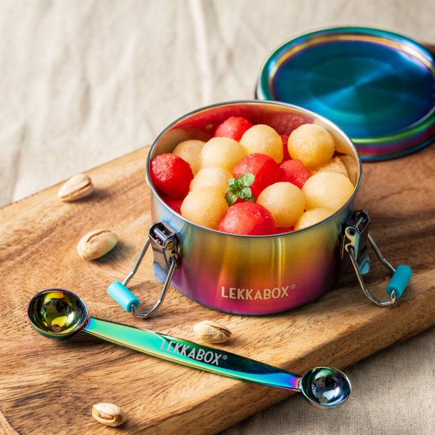 LEKKABOX - Kuglesk�rer - Rustfri st�l - Rainbow 